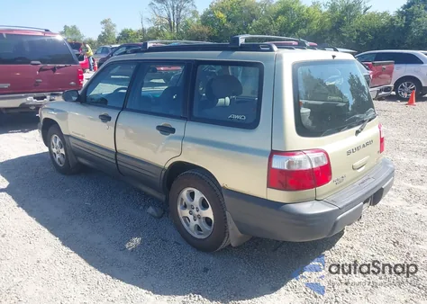 2002 Subaru Forester L from USA, damaged, VIN JF1SF63592H711577